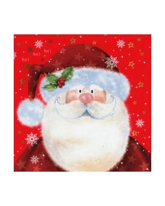 Салфетка (SN0162) 33x33, Saint Nick red