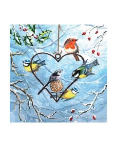 Салфетка (SN0298) 33x33, Heart Shaped Feeder