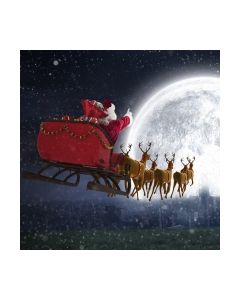 Салфетка (SN0450) 33x33, Flying Santa
