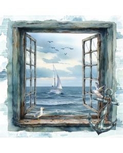 Салфетка (SN1206) 33x33, Sea View