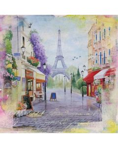 Салфетка (SN1210) 33x33, Quartier Marais en Paris