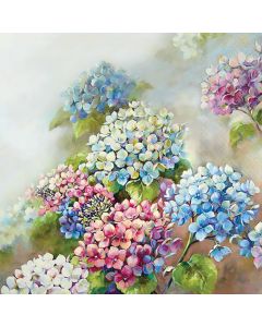 Салфетка (SN1228) 25x25, Hydrangea shades