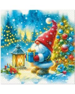 Салфетка (SN1240) 33x33 cm - Gnome Christmas