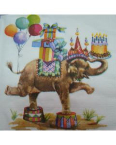 Салфетка (SN0125) 33x33 Jumbo Birthday