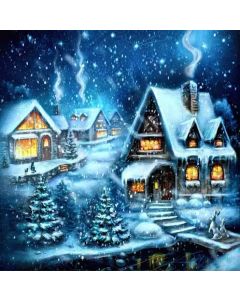 Салфетка (SN1251) 33x33 cm - Dreamy Winter Village