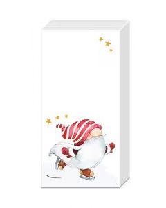 Салфетка (SN1253) 21x21 Winter gnome on runners