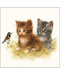 Салфетка (SN0406) 33x33, Kitten Friend