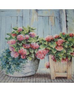 Салфетка (SN0090) 33х33, Cottage Hydrangea