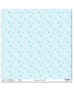 Дизайнерски картон 30 x 30 см, 190 гр. - Baby Boy Collection - No.9 (51202109)