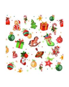 Салфетка (SN0540) 33х33 TREE DECORATIONS