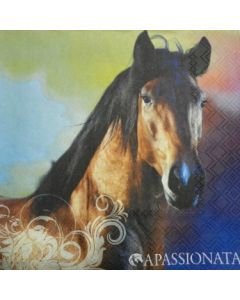 Салфетка (SN0583) 33х33, BROWN BEAUTY