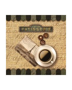 Салфетка (SN0666) 33x33, COFFEE NOSTALGIC