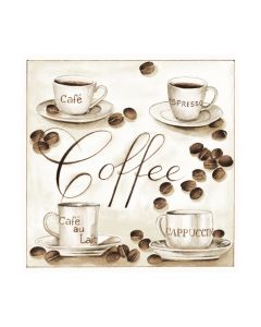 Салфетка (SN0668) 33x33, COFFEE TIME