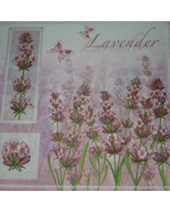 Салфетка (SN0067) 33х33, lavender