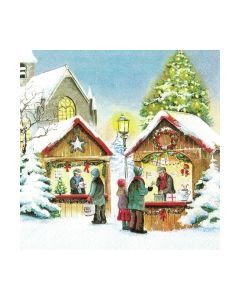 Салфетка (SN0715) 33x33 Christmas Market