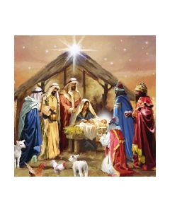 Салфетка (SN0724) 33x33, Nativity Collage