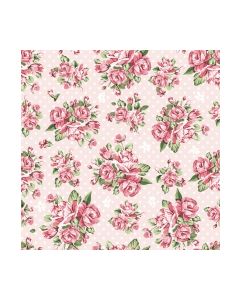 Салфетка (SN0750) 33х33 Rose on pink background