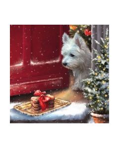 Салфетка (SN0773) 33x33, Westie Treats