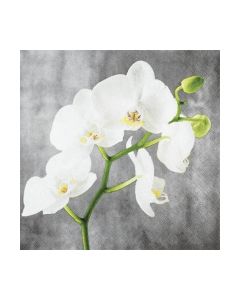 Салфетка (SN0840) 33x33, White Orchid