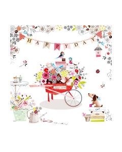 Салфетка (SN0844) 33х33, Happy Day