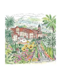 Салфетка (SN0895) 33x33, Insel Mainau