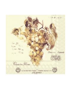 Салфетка (SN0898) 25x25 см, Vin BLANC