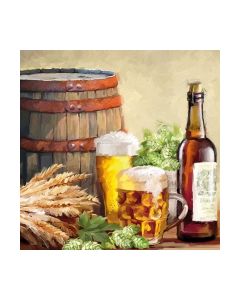 Салфетка (SN0918) 33x33, Beer And Hops