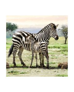 Салфетка (SN0935) 33x33, Zebras
