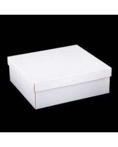 CRAFTBOX - Кутия 46/38/12 см. с подвижен капак БЯЛА