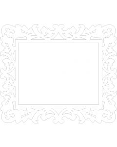 Рамка от бирен картон 005