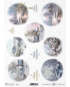 ITD RICE PAPER A4 - A Merry Christmas 